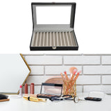 Maxbell Pen Display Box Premium Multipurpose Pen Collection Case for Shop Home Study 12 Grids