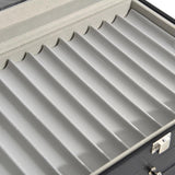 Maxbell Pen Display Box Premium Multipurpose Pen Collection Case for Shop Home Study 24 Grids Black Gray