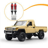 Maxbell 4x Shock Absorbers Metal Replace Parts 55mm 1/12 1/16 Scale for MN98 D90 B16 Red