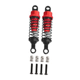 Maxbell 4x Shock Absorbers Metal Replace Parts 55mm 1/12 1/16 Scale for MN98 D90 B16 Red