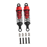 Maxbell 4x Shock Absorbers Metal Replace Parts 55mm 1/12 1/16 Scale for MN98 D90 B16 Red