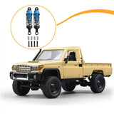 Maxbell 4x Shock Absorbers Metal Replace Parts 55mm 1/12 1/16 Scale for MN98 D90 B16 Blue