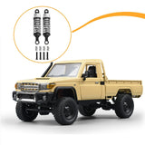 Maxbell 4x Shock Absorbers Metal Replace Parts 55mm 1/12 1/16 Scale for MN98 D90 B16 Argent