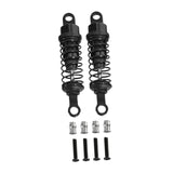 Maxbell 4x Shock Absorbers Metal Replace Parts 55mm 1/12 1/16 Scale for MN98 D90 B16 Black