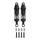 Maxbell 4x Shock Absorbers Metal Replace Parts 55mm 1/12 1/16 Scale for MN98 D90 B16 Black
