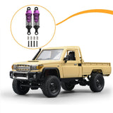 Maxbell 4x Shock Absorbers Metal Replace Parts 55mm 1/12 1/16 Scale for MN98 D90 B16 Violet