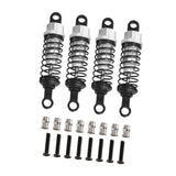 Maxbell 4 Pieces Hydraulic Shock Absorbers for RC Car Dampers Set for MN82 MN168 B14 Gold