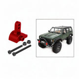 Maxbell RC Axle Link Riser Metal Replace for SCX10 III Ar45P Lcg 1/10 RC Crawler Car Red