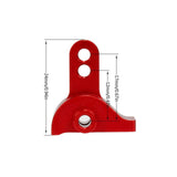 Maxbell RC Axle Link Riser Metal Replace for SCX10 III Ar45P Lcg 1/10 RC Crawler Car Red