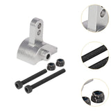 Maxbell RC Axle Link Riser Metal Replace for SCX10 III Ar45P Lcg 1/10 RC Crawler Car Argent