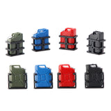 Maxbell Simulated Oil Can 1/10 Climbing Car Model Practical Storage Can RC Fuel Tank red