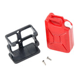 Maxbell Simulated Oil Can 1/10 Climbing Car Model Practical Storage Can RC Fuel Tank red