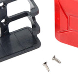 Maxbell Simulated Oil Can 1/10 Climbing Car Model Practical Storage Can RC Fuel Tank red