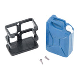 Maxbell Simulated Oil Can 1/10 Climbing Car Model Practical Storage Can RC Fuel Tank blue