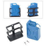 Maxbell Simulated Oil Can 1/10 Climbing Car Model Practical Storage Can RC Fuel Tank blue