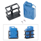 Maxbell Simulated Oil Can 1/10 Climbing Car Model Practical Storage Can RC Fuel Tank blue