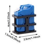 Maxbell Simulated Oil Can 1/10 Climbing Car Model Practical Storage Can RC Fuel Tank blue