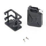 Maxbell Simulated Oil Can 1/10 Climbing Car Model Practical Storage Can RC Fuel Tank black