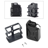 Maxbell Simulated Oil Can 1/10 Climbing Car Model Practical Storage Can RC Fuel Tank black