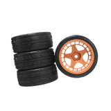 Maxbell 4Pcs 1/10 Drifting Wheels Tires Set Replacement Good Grip RC Car Drifting Tires
