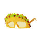 Maxbell Taco Glasses Decorative Pinata Party Sunglasses for Teens Holiday Masquerade