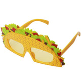 Maxbell Taco Glasses Decorative Pinata Party Sunglasses for Teens Holiday Masquerade