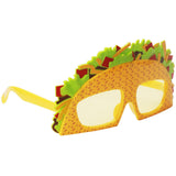 Maxbell Taco Glasses Decorative Pinata Party Sunglasses for Teens Holiday Masquerade