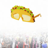 Maxbell Taco Glasses Decorative Pinata Party Sunglasses for Teens Holiday Masquerade