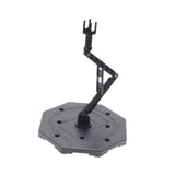 Maxbell Action Figure Base Angle Height Adjustable Self Assembly for 1/100 RG Black