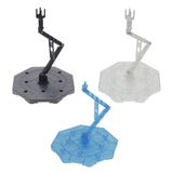 Maxbell Action Figure Base Angle Height Adjustable Self Assembly for 1/100 RG Black