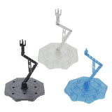 Maxbell Action Figure Base Angle Height Adjustable Self Assembly for 1/100 RG Black