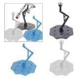 Maxbell Action Figure Base Angle Height Adjustable Self Assembly for 1/100 RG Black