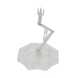 Maxbell Action Figure Base Angle Height Adjustable Self Assembly for 1/100 RG Clear