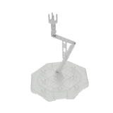 Maxbell Action Figure Base Angle Height Adjustable Self Assembly for 1/100 RG Clear