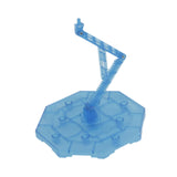 Maxbell Action Figure Base Angle Height Adjustable Self Assembly for 1/100 RG Blue
