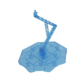 Maxbell Action Figure Base Angle Height Adjustable Self Assembly for 1/100 RG Blue