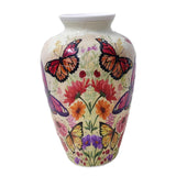 Maxbell 3D Puzzle Flower Vase Flower Arrangements for Office Bedroom Home Decoration butterfly