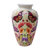 Maxbell 3D Puzzle Flower Vase Flower Arrangements for Office Bedroom Home Decoration butterfly