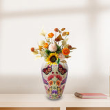 Maxbell 3D Puzzle Flower Vase Flower Arrangements for Office Bedroom Home Decoration butterfly