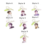 Maxbell Acrylic Keychain Portable Versatile Adorable Keyring for Women Birthday Gift Style A