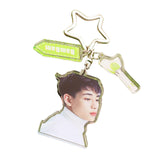 Maxbell Acrylic Keychain Portable Versatile Adorable Keyring for Women Birthday Gift Style A
