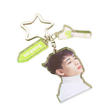 Maxbell Acrylic Keychain Portable Versatile Adorable Keyring for Women Birthday Gift Style A