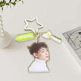 Maxbell Acrylic Keychain Portable Versatile Adorable Keyring for Women Birthday Gift Style A