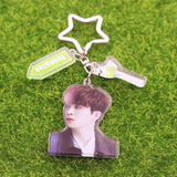 Maxbell Acrylic Keychain Portable Versatile Adorable Keyring for Women Birthday Gift Style B