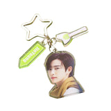 Maxbell Acrylic Keychain Portable Versatile Adorable Keyring for Women Birthday Gift Style F