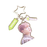 Maxbell Acrylic Keychain Portable Versatile Adorable Keyring for Women Birthday Gift Style G