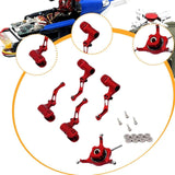 Maxbell RC Helicopter Swashplate Set Easy Installed RC Aircraft Accessories for K170 Red