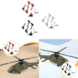 Maxbell RC Helicopter Swashplate Set Easy Installed RC Aircraft Accessories for K170 Red