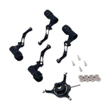 Maxbell RC Helicopter Swashplate Set Easy Installed RC Aircraft Accessories for K170 Black