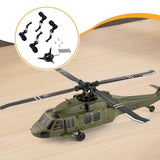 Maxbell RC Helicopter Swashplate Set Easy Installed RC Aircraft Accessories for K170 Black